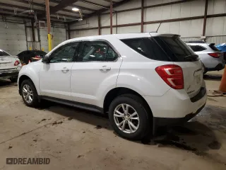 2017 Chevrolet Equinox LS with VIN 2GNFLEEKXH6299483, listed as a Copart auction lot 52913315 with 66,293 mi miles and Salvage Title. Bid and sale history available at carsss.com. Image 2.