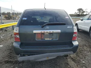 2004 Acura MDX with VIN 2HNYD18214H541850, listed as a Copart auction lot 52485625 with 223,024 mi miles and Salvage Title. Bid and sale history available at carsss.com. Image 6.