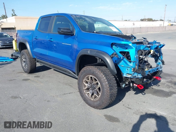 2024 Chevrolet Colorado 4WD ZR2 with VIN 1GCPTFEK4R1247340, listed as a IAAI auction lot 41690407 with 3,421 mi miles and . Bid and sale history available at DreamBid. Image 1.