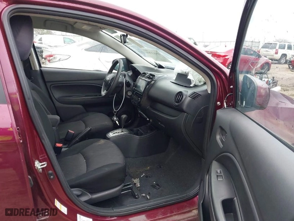 2021 Mitsubishi Mirage ES with VIN ML32AUHJ7MH011520, listed as a IAAI auction lot 41463769 with 13067 miles. Bid and sale history available at carsss.com. Image 5.