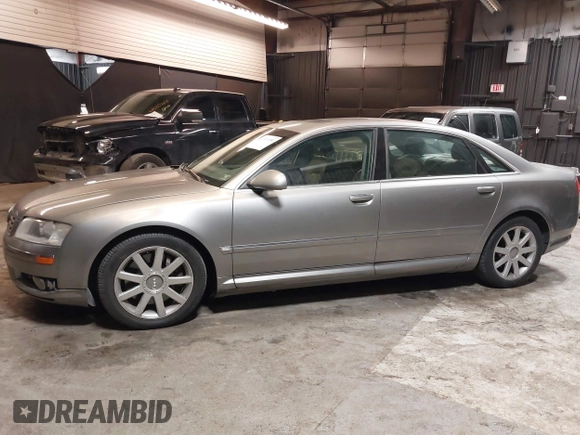 2005 Audi A8 L with VIN WAUML44E75N010117, listed as a IAAI auction lot 41523759 with 125,431 mi miles. Bid and sale history available at carsss.com. Image 14.