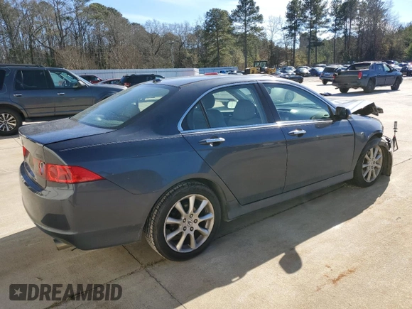 2007 Acura TSX Navi with VIN JH4CL96997C018485, listed as a Copart auction lot 88056035 with 186,164 mi miles and Salvage Title. Bid and sale history available at carsss.com. Image 3.