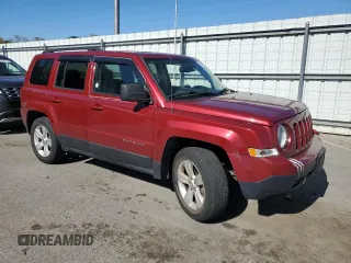 2017 Jeep Patriot Sport with VIN 1C4NJPBB6HD207412, listed as a Copart auction lot 75537244 with 96,493 mi miles and Salvage title. Bid and sale history available at DreamBid. Image 4.