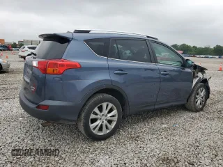 2014 Toyota RAV4 Limited with VIN 2T3DFREV9EW221527, listed as a Copart auction lot 61225505 with 104,286 mi miles and Salvage title. Bid and sale history available at DreamBid. Image 3.