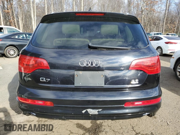 2010 Audi Q7 Premium Plus with VIN WA1LYAFE9AD003112, listed as a Copart auction lot 82994664 with 243,307 mi miles and Clean title. Bid and sale history available at DreamBid. Image 6.