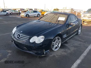 2006 Mercedes-Benz SL with VIN WDBSK76F66F113088, listed as a IAAI auction lot 41624451 with 21,116 mi miles and . Bid and sale history available at DreamBid. Image 6.