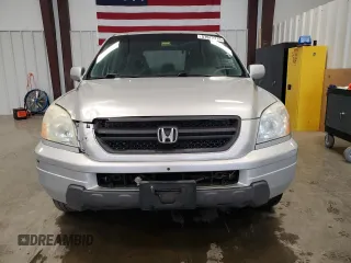 2003 Honda Pilot EX z VIN 2HKYF18553H583289, wystawiony jako Copart lot #57672315 z przebiegiem 227 984 mil mil oraz Czysty tytuł • Clean title. Historia ofert i sprzedaży dostępna na DreamBid. Obrazek 5.