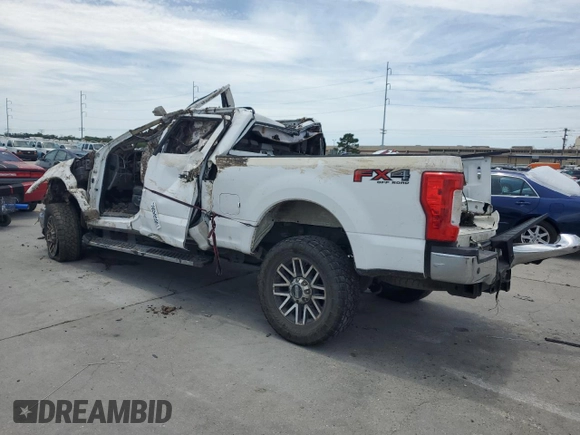 2018 Ford F-250 XL with VIN 1FT7W2BT2JEC24097, listed as a Copart auction lot 58534365 with Not provided miles and Salvage title. Bid and sale history available at DreamBid. Image 2.