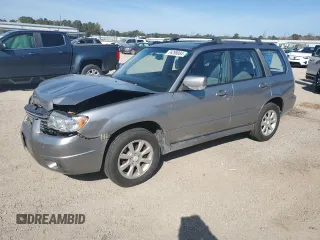 2007 Subaru Forester X w/Premium Pkg with VIN JF1SG65617H731753, listed as a Copart auction lot 76298084 with 124,071 mi miles and Salvage Title. Bid and sale history available at carsss.com. Image 1.