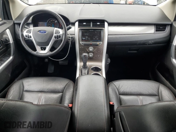2014 Ford Edge SEL z VIN 2FMDK4JC2EBA89812, wystawiony jako Copart lot #60299295 z przebiegiem 96 912 mil mil oraz Czysty tytuł • Clean title. Historia ofert i sprzedaży dostępna na DreamBid. Obrazek 8.