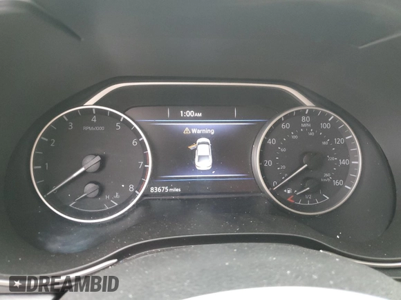 2018 Nissan Maxima Platinum with VIN 1N4AA6AP2JC375765, listed as a Copart auction lot 53343505 with 83,675 mi miles and Salvage Title. Bid and sale history available at DreamBid. Image 9.