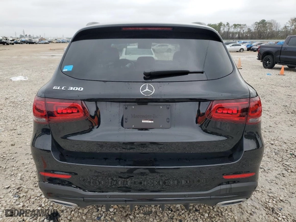 2022 Mercedes-Benz GLC with VIN W1N0G8DB7NV364974, listed as a Copart auction lot 42862315 with 18,165 mi miles and Clean Title. Bid and sale history available at carsss.com. Image 6.