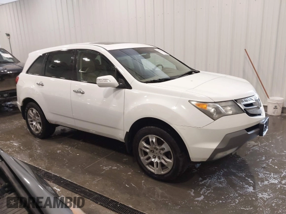 2007 Acura MDX Tech Pkg with VIN 2HNYD28337H508190, listed as a IAAI auction lot 41916213 with 184,119 mi miles. Bid and sale history available at carsss.com. Image 1.