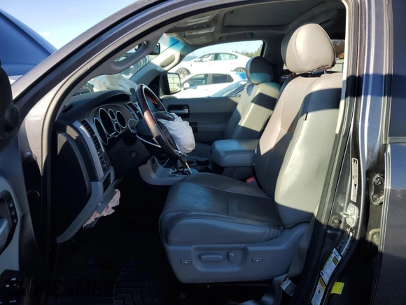 2012 Toyota Sequoia Platinum with VIN 5TDDY5G14CS061407, listed as a Copart auction lot 84466064 with 123,463 mi miles and Salvage Title. Bid and sale history available at carsss.com. Image 7.