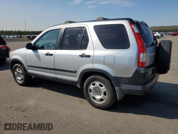 2006 Honda CR-V LX with VIN SHSRD78596U406205, listed as a Copart auction lot 53106305 with 212,569 mi miles and Non Repairable. Bid and sale history available at carsss.com. Image 2.