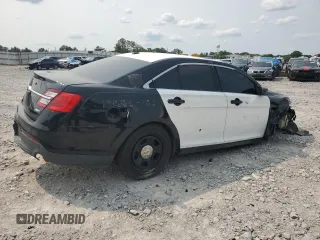 2014 Ford Police Interceptor with VIN 1FAHP2MK0EG131679, listed as a Copart auction lot 53848965 with 163,894 mi miles and Salvage title. Bid and sale history available at DreamBid. Image 3.