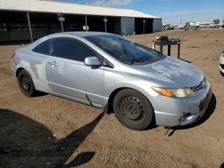 2007 Honda Civic Cpe LX with VIN 2HGFG12657H583959, listed as a Copart auction lot 81713903 with 0 mi miles and Non Repairable. Bid and sale history available at carsss.com. Image 4.