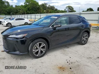 2024 Lexus RX 350 z VIN JTJCHMAAXR2018685, wystawiony jako Copart lot #70074644 z przebiegiem 658 mil mil oraz Szkoda całkowita • Salvage title. Historia ofert i sprzedaży dostępna na DreamBid. Obrazek 1.