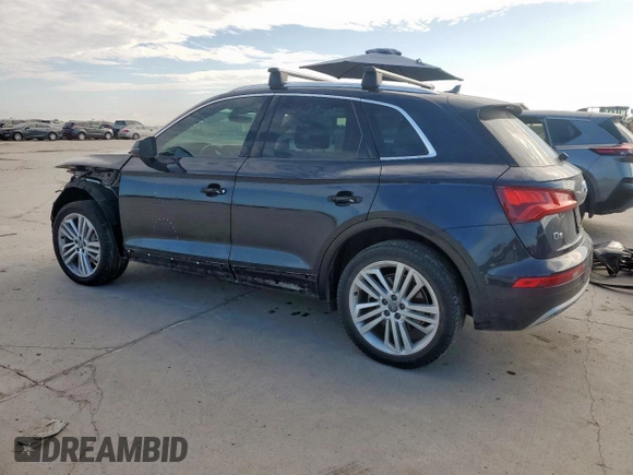 2020 Audi Q5 Premium Plus with VIN WA1BNAFY8L2018701, listed as a Copart auction lot 62367925 with Not provided miles and Salvage title. Bid and sale history available at DreamBid. Image 2.