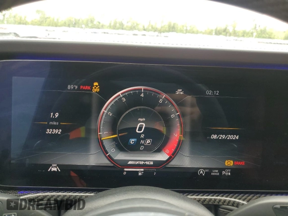2021 Mercedes-Benz G 63 AMG with VIN W1NYC7HJ0MX371469, listed as a Copart auction lot 69796794 with 32,392 mi miles and Salvage Title. Bid and sale history available at DreamBid. Image 9.