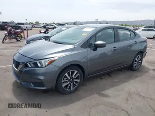 2021 Nissan Versa SV with VIN 3N1CN8EV3ML831019, listed as a IAAI auction lot 42338863 with 75,219 mi miles and . Bid and sale history available at DreamBid. Image 2.