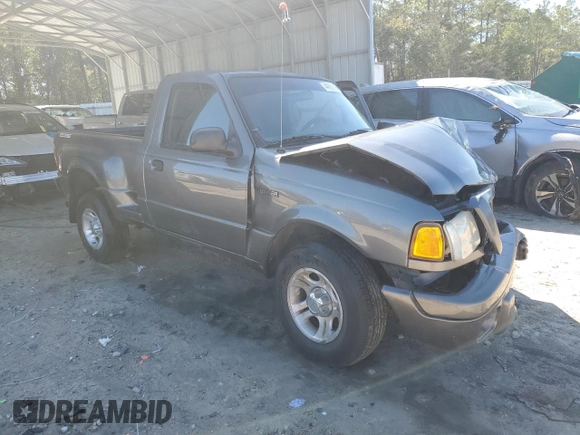 2004 Ford Ranger XL with VIN 1FTYR10U04PA92855, listed as a Copart auction lot 44990195 with Not Provided miles and Salvage Title. Bid and sale history available at DreamBid. Image 4.