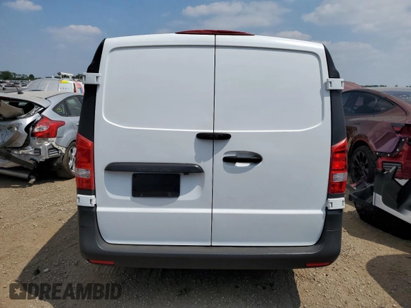 2017 Mercedes-Benz Metris Cargo with VIN WD3PG2EA7H3205245, listed as a Copart auction lot 66088315 with 138,754 mi miles and Salvage title. Bid and sale history available at DreamBid. Image 6.