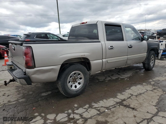2006 Chevrolet Silverado 1500 LS with VIN 2GCEK13V061349279, listed as a Copart auction lot 81117774 with 0 mi miles and Salvage Title. Bid and sale history available at carsss.com. Image 3.