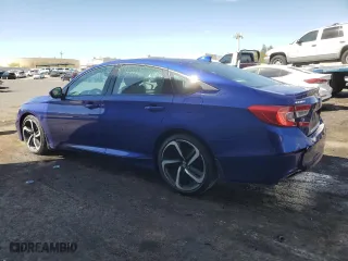 2018 Honda Accord Sedan Sport 1.5T with VIN 1HGCV1F39JA127235, listed as a Copart auction lot 52218285 with 129,019 mi miles and Clean Title. Bid and sale history available at carsss.com. Image 2.