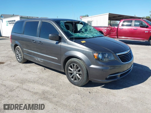 2016 Chrysler Town & Country S with VIN 2C4RC1HG9GR128212, listed as a IAAI auction lot 40858279 with 169,433 mi miles. Bid and sale history available at carsss.com. Image 1.