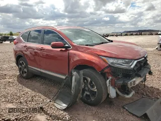 2018 Honda CR-V Touring with VIN 2HKRW2H9XJH670518, listed as a Copart auction lot 48620765 with 61,016 mi miles and Salvage Title. Bid and sale history available at carsss.com. Image 4.