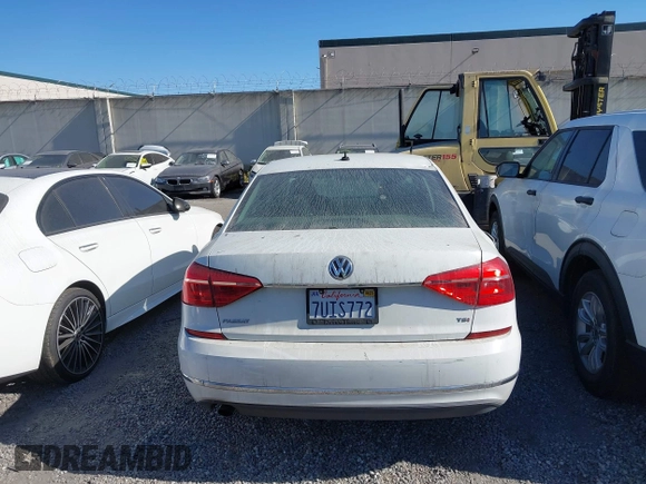 2016 Volkswagen Passat S with VIN 1VWAT7A3XGC036460, listed as a IAAI auction lot 42466059 with 91,672 mi miles and . Bid and sale history available at DreamBid. Image 17.