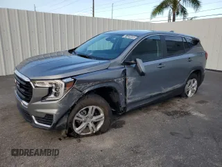 2024 GMC Terrain SLE z VIN 3GKALTEG9RL390216, wystawiony jako Copart lot #61623695 z przebiegiem 13 444 mil mil oraz Szkoda całkowita • Salvage title. Historia ofert i sprzedaży dostępna na DreamBid. Obrazek 1.