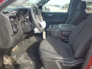 2020 Chevrolet Silverado 1500 Custom with VIN 1GCPYBEH4LZ317166, listed as a Copart auction lot 53904425 with 37,586 mi miles and Salvage Title. Bid and sale history available at carsss.com. Image 7.