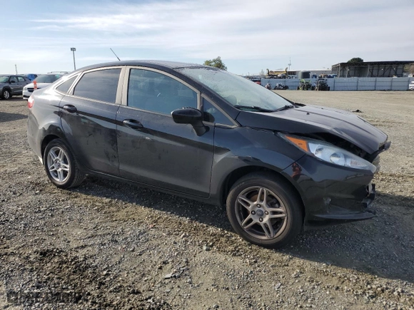 2019 Ford Fiesta SE with VIN 3FADP4BJ5KM161797, listed as a Copart auction lot 49506405 with 0 mi miles and Salvage Title. Bid and sale history available at carsss.com. Image 4.