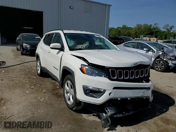 2021 Jeep Compass Altitude with VIN 3C4NJCBB7MT510177, listed as a Copart auction lot 55728605 with 62,197 mi miles and Non repairable. Bid and sale history available at DreamBid. Image 14.