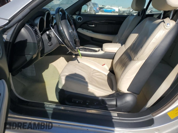 2009 Lexus SC 430 with VIN JTHFN45Y799020402, listed as a Copart auction lot 82834204 with 68,300 mi miles and Salvage Title. Bid and sale history available at DreamBid. Image 7.