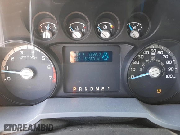 2016 Ford Super Duty F-250 SRW XL with VIN 1FTBF2A68GEC24376, listed as a Copart auction lot 73403574 with 156,850 mi miles and Salvage Title. Bid and sale history available at carsss.com. Image 9.