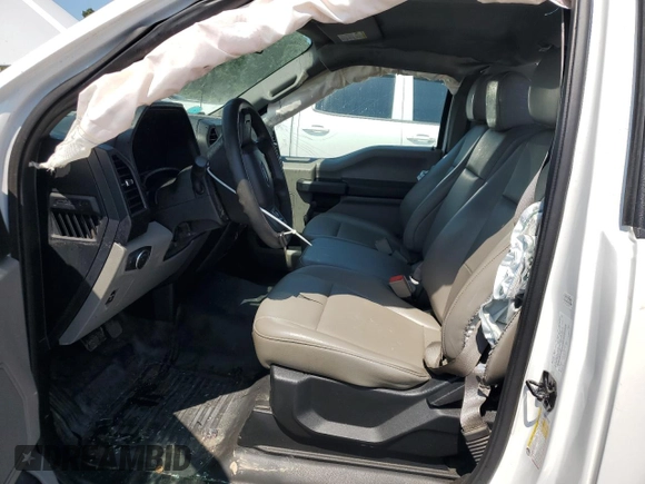 2018 Ford F-150 XL with VIN 1FTMF1C5XJFD87474, listed as a Copart auction lot 66632514 with 91,921 mi miles and Salvage title. Bid and sale history available at DreamBid. Image 7.