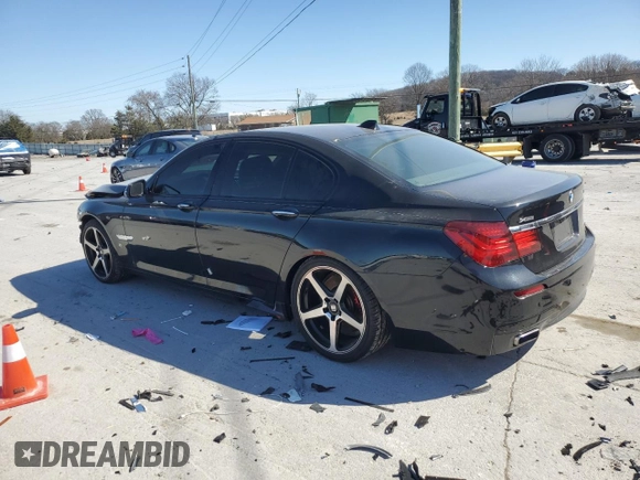 2015 BMW 7 Series 750i xDrive с VIN WBAYB6C56FD965984, выставлен на аукционе Copart как лот 47953045 с пробегом 80 025 миль миль и Списание • Salvage title. История ставок и продаж доступна на DreamBid. Изображение 2.