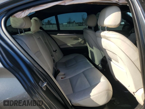 2015 BMW 5 Series 535i with VIN WBA5B1C51FG126555, listed as a Copart auction lot 48463285 with Not Provided miles and Salvage Title. Bid and sale history available at carsss.com. Image 10.