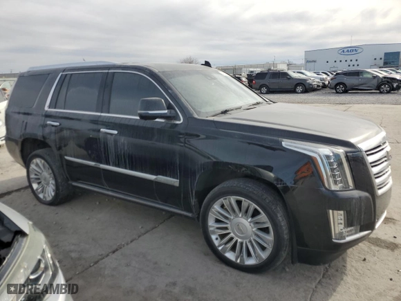 2018 Cadillac Escalade Platinum with VIN 1GYS4DKJ3JR133000, listed as a Copart auction lot 84537584 with 103,735 mi miles and Clean Title. Bid and sale history available at carsss.com. Image 4.