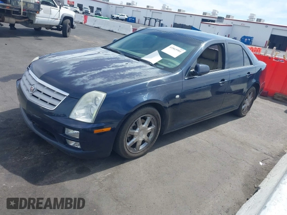 2005 Cadillac STS with VIN 1G6DW677050182122, listed as a IAAI auction lot 41865901 with 152,863 mi miles and . Bid and sale history available at carsss.com. Image 2.