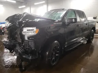 2022 Chevrolet Silverado 1500 RST with VIN 1GCUDEED0NZ528834, listed as a Copart auction lot 48775355 with 47,870 mi miles and Salvage Title. Bid and sale history available at carsss.com. Image 1.