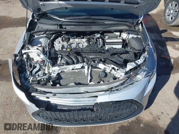 2022 Toyota Corolla LE with VIN 5YFEPMAE9NP340490, listed as a IAAI auction lot 41653662 with 35,676 mi miles and . Bid and sale history available at DreamBid. Image 10.