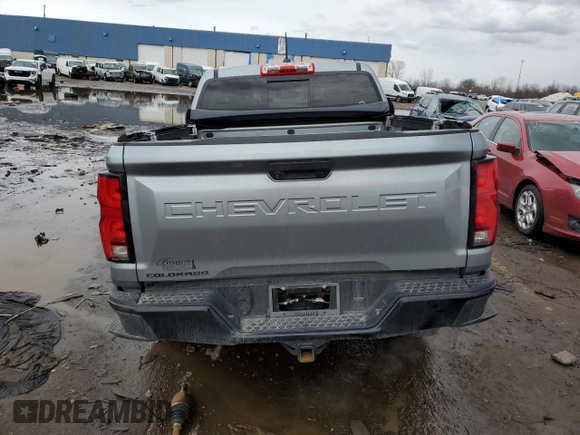 2024 Chevrolet Colorado 4WD Z71 with VIN 1GCPTDEK3R1142146, listed as a Copart auction lot 48078455 with 8,446 mi miles and Non Repairable. Bid and sale history available at carsss.com. Image 6.