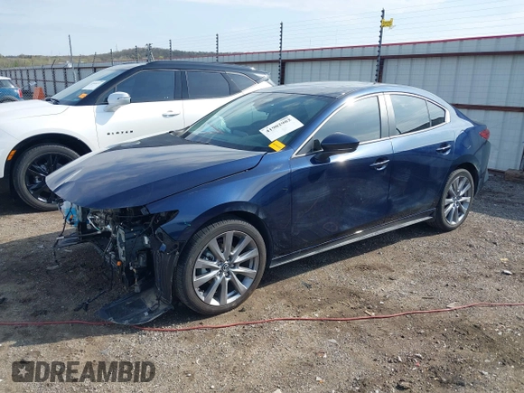 2025 Mazda 3 S Preferred with VIN 3MZBPACM3SM452112, listed as a IAAI auction lot 41902982 with 2,123 mi miles and . Bid and sale history available at DreamBid. Image 19.
