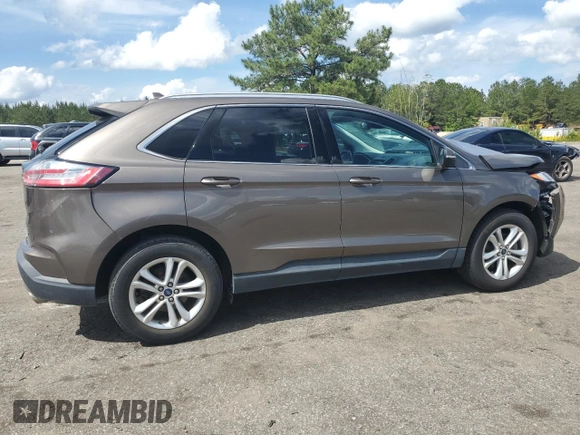2019 Ford Edge SEL z VIN 2FMPK3J98KBB59420, wystawiony jako Copart lot #55733465 z przebiegiem 55 132 mil mil oraz Szkoda całkowita • Salvage title. Historia ofert i sprzedaży dostępna na DreamBid. Obrazek 3.