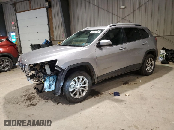2019 Jeep Cherokee Latitude with VIN 1C4PJMCBXKD157580, listed as a Copart auction lot 58313745 with 81,660 mi miles and Salvage title. Bid and sale history available at DreamBid. Image 1.