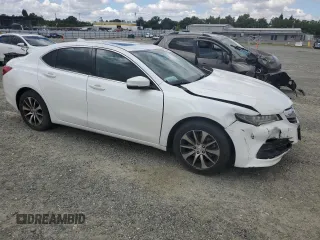 2016 Acura TLX with VIN 19UUB1F31GA003854, listed as a Copart auction lot 56863175 with 82,244 mi miles and Salvage title. Bid and sale history available at DreamBid. Image 4.